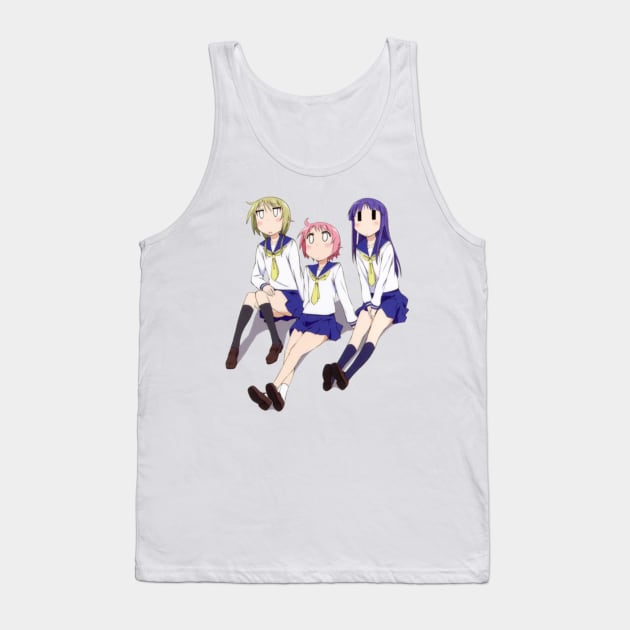 Yuyushiki Group Tank Top by KokoroPopShop